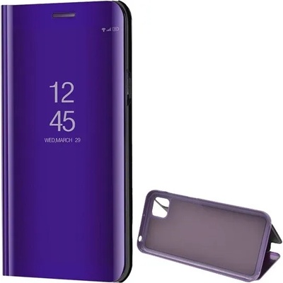 TokShop Huawei Y5p / Honor 9S, калъф със странично отваряне, индикатор за повикване, капак Smart View, лилав (следпродажбен) (RS98125) (RS98125) (RS98125)