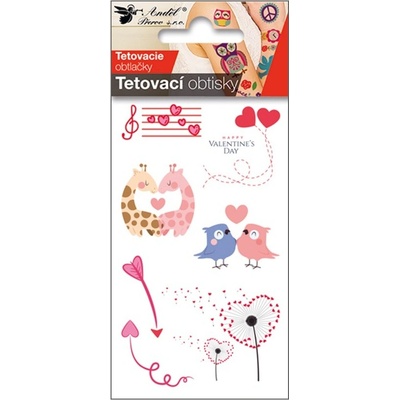 Anděl Tetovací obtisky 16022 10,5 x 6 cmláska