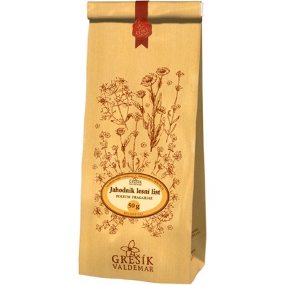 Grešík Čaj Jahodník lesní list syp. 50 g