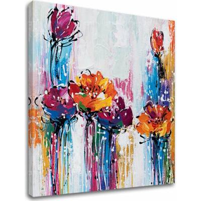 Obraz na plátne ABSTRAKT - 50x50 cm