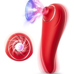 Paloqueth Clitoral Sucking & Vibrating Pleasure Wave Stimulator Red