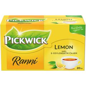 Pickwick Сутрешен чай с лимон 12 x (20 x 1.75 г)