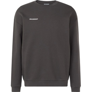 MAMMUT Мъжки пуловер Mammut Mammut Base ML Crew Neck Mini Logo Jumper - Gabbro (017-4621-0112)