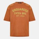 Dsquared2 Тениска DSQUARED2 Men's DSQ Caten Oversized T-Shirt - Rust