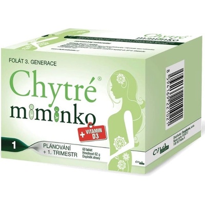 Chytré miminko Methylfolát 1 60 tabliet