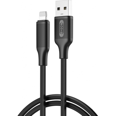 XO NB265 USB - Apple Lightning, 2,4A, 1m, černý
