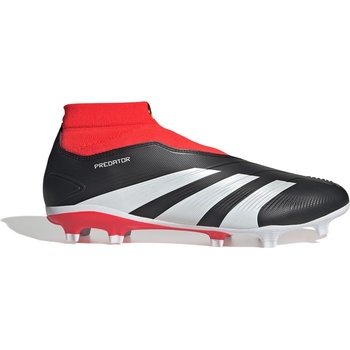 Image 1 of Adidas Футболни бутонки Adidas Predator 24 League Laceless Firm Ground Football Boots - Black/White/Red