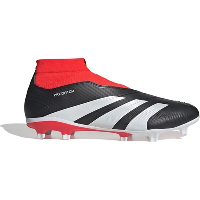 Adidas Футболни бутонки Adidas Predator 24 League Laceless Firm Ground Football Boots - Black/White/Red