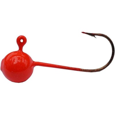 Mustad Jig. hlavička Mustad-červená 8 g