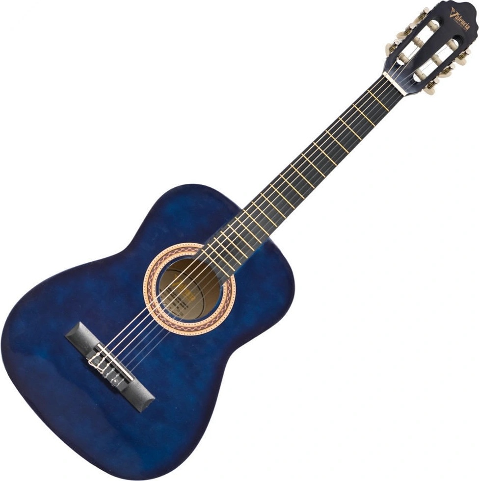 Valencia VC102 Blue Sunburst Класическа китара с размер 1/2