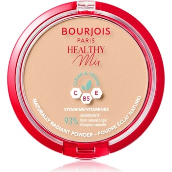 Image 1 of Bourjois Healthy Mix матираща пудра за сияен вид на кожата цвят 04 Golden Beige 10 гр