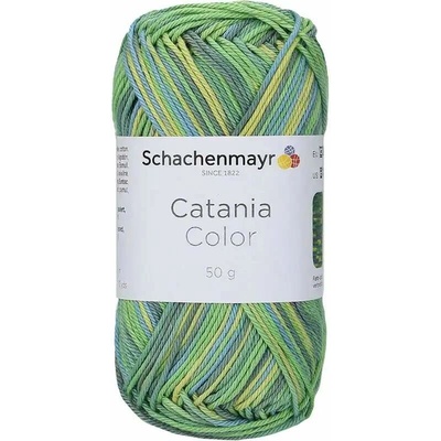 Schachenmayr Catania Color 206 Modrá-zelená-žlutá