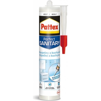 PATTEX Koupelny a kuchyně sanitární silikon 280g bílý