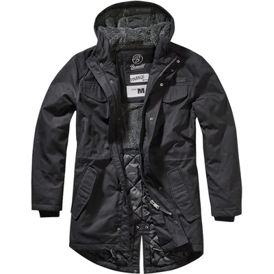 BRANDIT Палто Brandit Marsh Lake Teddy coat - Black (Black)