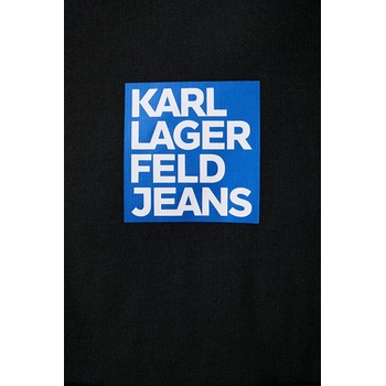 Karl Lagerfeld Jeans суичър с качулка мъжки от памук (B3M20003)