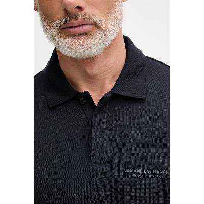 Giorgio Armani тениска с яка мъжка от памук (XM001286.AF10366.NOS)