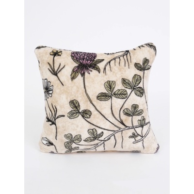 MKLuzkoviny.cz mikroplyš Exclusive Herbář béžový 40 x 40 cm – Zboží Dáma