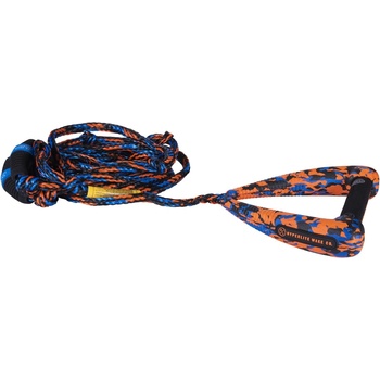 Hyperlite Arc Surf Rope W/ Handle 25 orange/blue