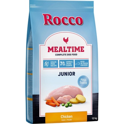 Rocco Mealtime Junior s kuracím 2 x 12 kg