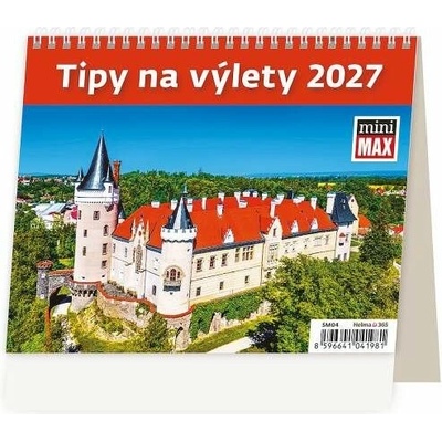 stolní MiniMax Tipy na výlety 17,1cm x 13,9cm, SM04-27 2027