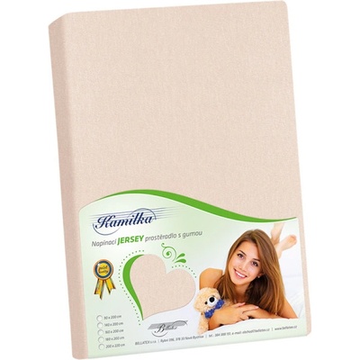 Bellatex Prostěradlo jersey pudrové růžové 90x200