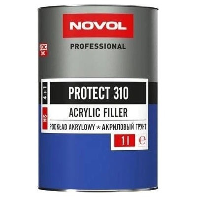 Novol plnič Protect 310 4:1 černý 1l