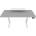 COUGAR E-STAR 140 Electrical Gaming Desk, White (CGR-E-STAR140-WHW)