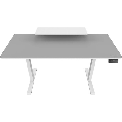 COUGAR E-STAR 140 Electrical Gaming Desk, White (CGR-E-STAR140-WHW)