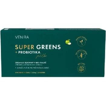 Venira Super Greens + probiotiká jablko 30 sáčkov