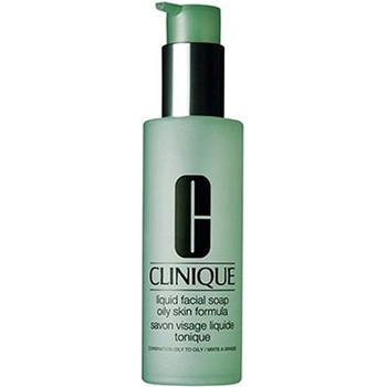 Clinique Liquid Facial Soap Oily Skin tekuté čistící mydlo na obličej pro smíšenou až mastnou pleť 400 ml