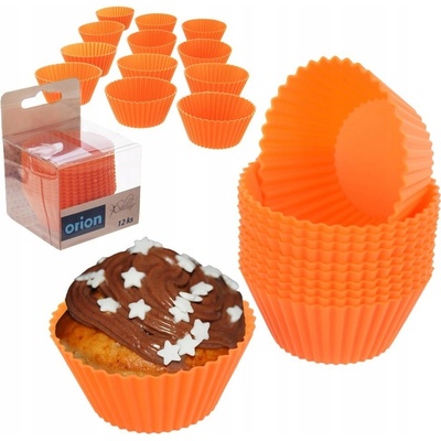 Orion Silikónové formičky na muffiny 5,5cmx2,5cm 12ks