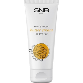 SNB Professional Бутер крем за ръце и тяло Honey & Milk, 200 ml