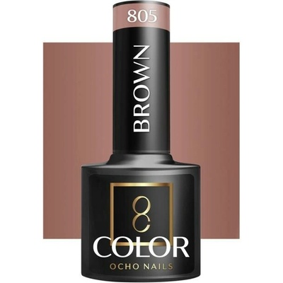 OCHO NAILS gél lak na nechty Brown 805, 5 g