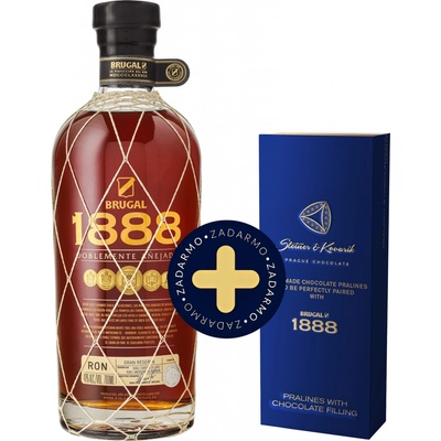 Brugal 1888 Ron Gran Reserva Doblemente Anejado 40% 0,7 l (holá láhev)