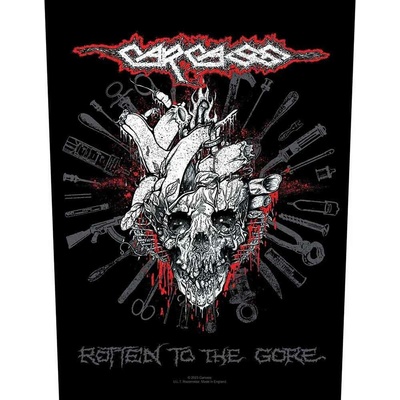 Nažehlovačka Carcass - Rotten To The Gore
