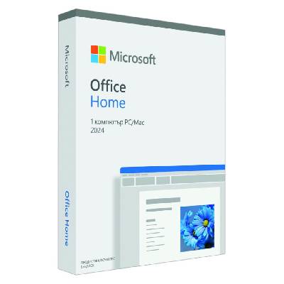 Програмен продукт Microsoft Office Home 2024 English EuroZone 1 License Medialess (EP2-06812)