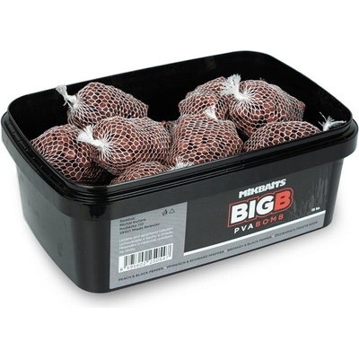 Mikbaits PVA Bomb BigB Broskev&Black korenie 15 ks