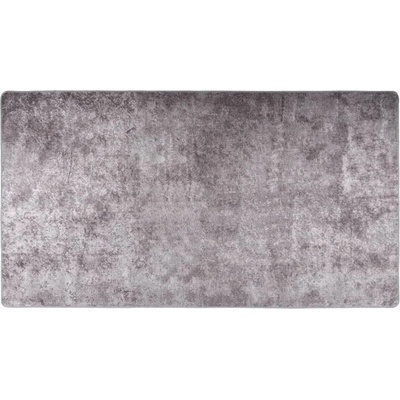 Килим, миещ се, 190x300 см, сив, противоплъзгащ