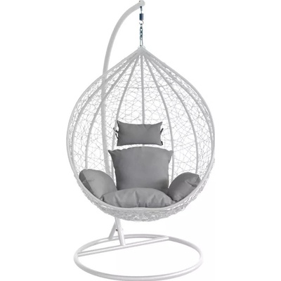 TRENDIE 02 bílé s šedou poduškou – Sleviste.cz