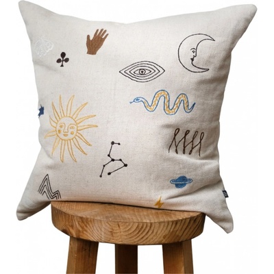 Fine Little Day Symbol Embroidered 48 x 48 cm