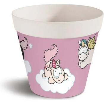 Image 1 of Nici Бамбукова саксия - Еднорогът Theodor, розова