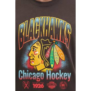 47 brand Памучна тениска 47 brand NHL Chicago Blackhawks в сиво с принт HH004TMYIHQ620699C9 (HH004TMYIHQ620699C9)