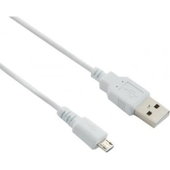 4World 07948 USB 2.0 MICRO 5pin, AM / B MICRO, 1m, bílý