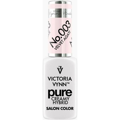 VICTORIA VYNN Hybridní gel lak PURE CREAMY HYBRID 003 Velvet Agate 8 ml