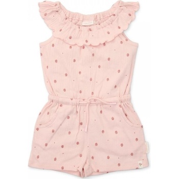Little Dutch Бебешко късо гащеризонче Little Dutch Little Farm - Lotus, 92 cm, 18-24 м (CL25024003)