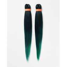 X-Pression 3 Tone Ombré Ultra Braid Pre-Stretched 160g - 3 Ombré / Emerald