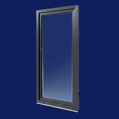 DOMO-OKNA Balkonové dveře jednokřídlé antracit/bílá levé 60 x 205 cm