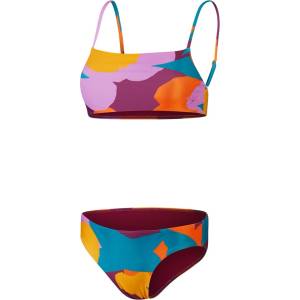 Speedo Бански костюм Speedo Women's Two Piece Swimsuits - Green/Orange