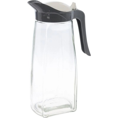EXCELLENT HOUSEWARE Skleněná konvice na čaj i vodu 1,5 l šedá KO-024001980seda – Zboží Dáma