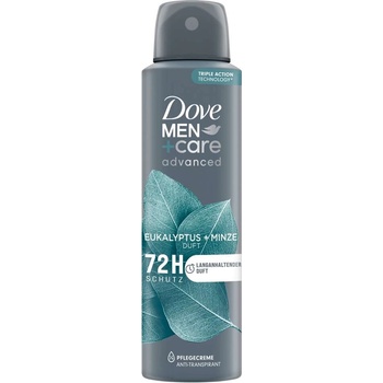 Dove Men+Care Advanced Eucalyptus + Mint 72h deo spray 150 ml
